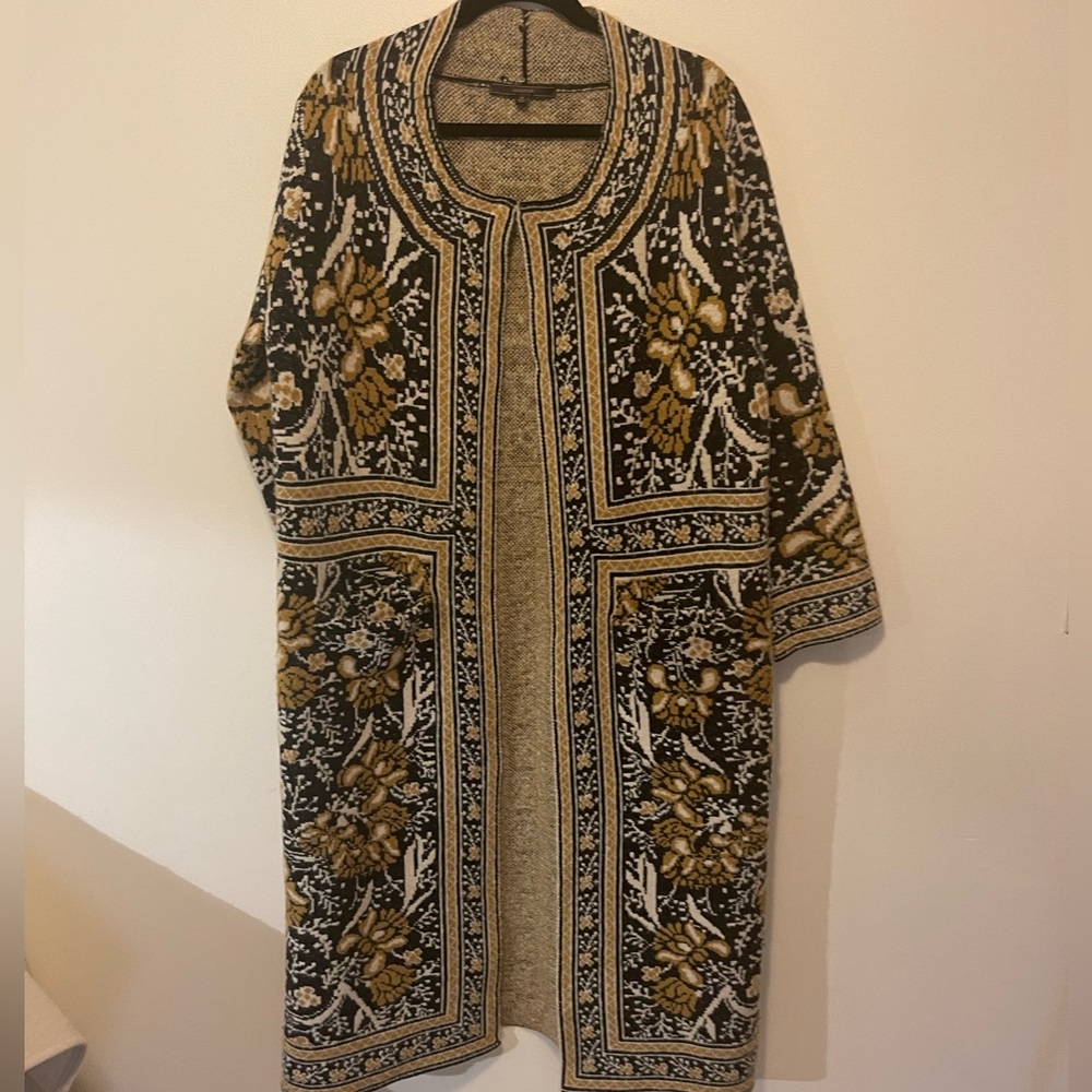 Open cardigan